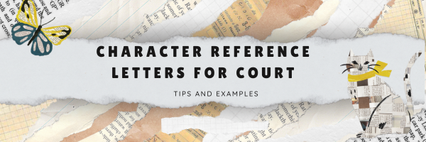 Character reference letter for court
